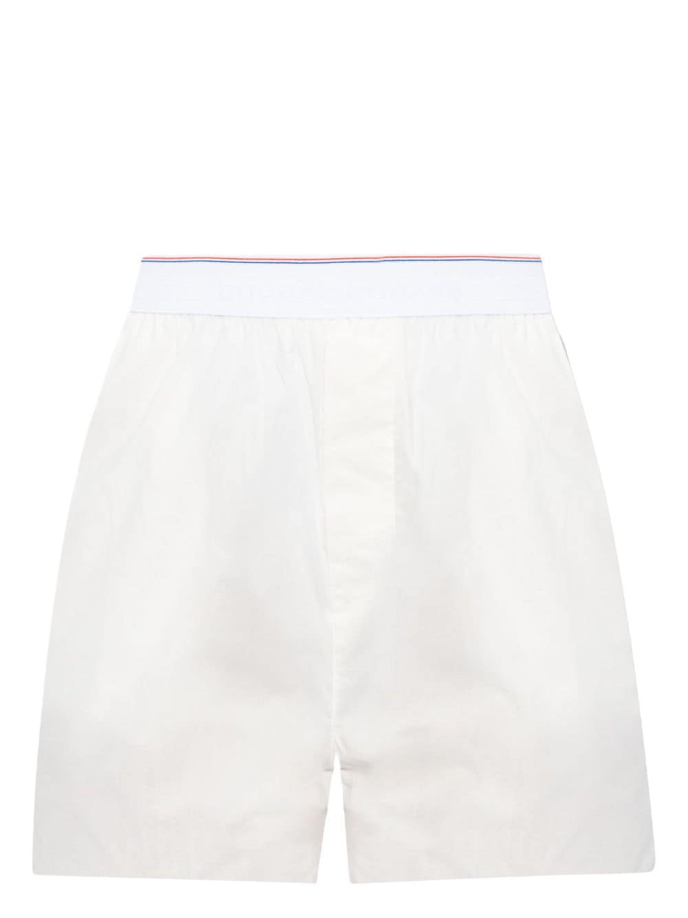 Alexander Wang Shorts mit Logo-Bund - Weiß von Alexander Wang