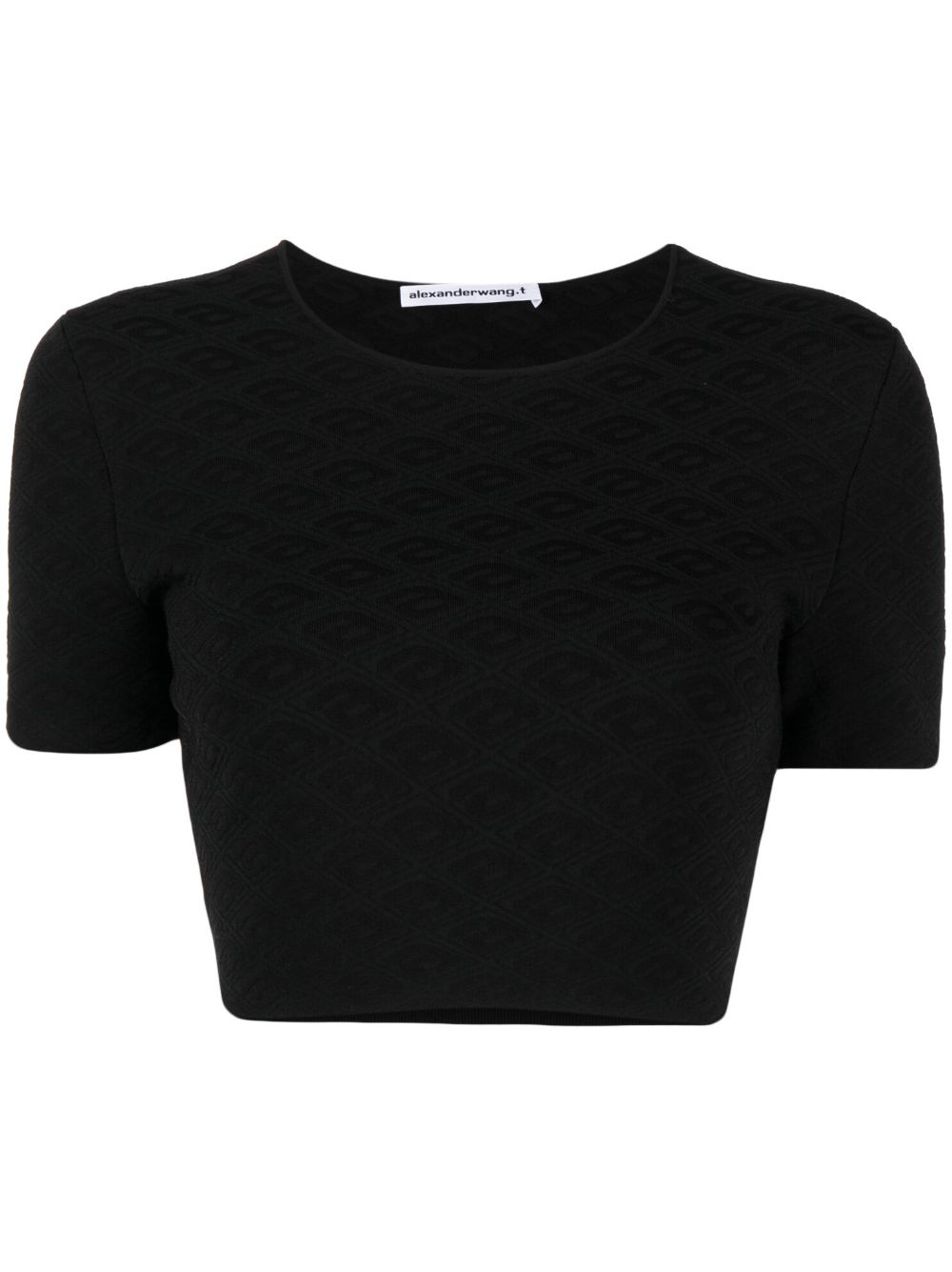 Alexander Wang Cropped-Hemd - Schwarz von Alexander Wang