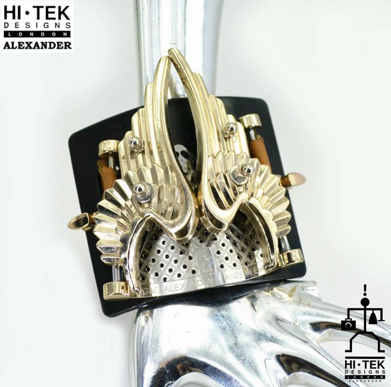 Hallo Tek Alexander Goth Handgemachte Steampunk Unisex Engel Flügel Schmuck Manschette Armband von AlexanderHiTek