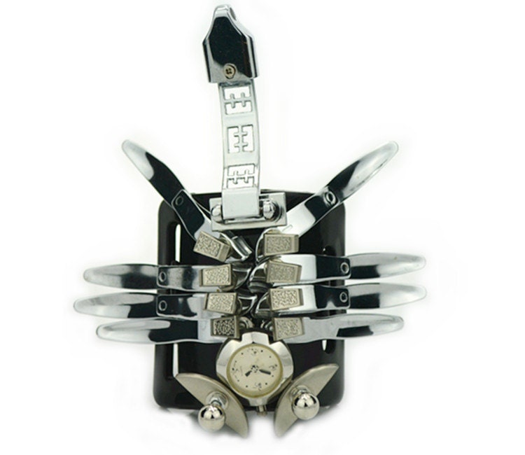 Hallo Tek Steampunk Unisex Retro Futuristisch Handgemachte Skorpion Zu Sehen von AlexanderHiTek