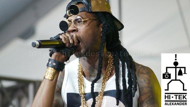 Hi Tek Runde Flip Up Sonnenbrille Silber Steampunk Goth Uv400 von AlexanderHiTek