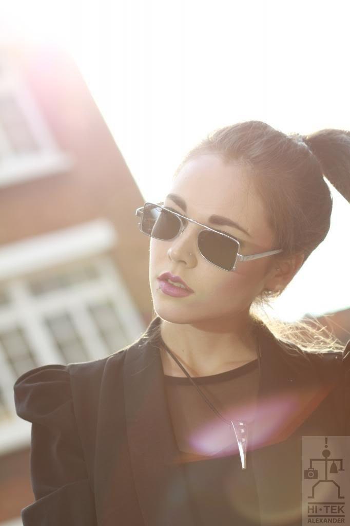 Hitek Vintage 80Er Jahre Retro-1930S 1950S Steampunk Metall Avator Sonnenbrillen von AlexanderHiTek