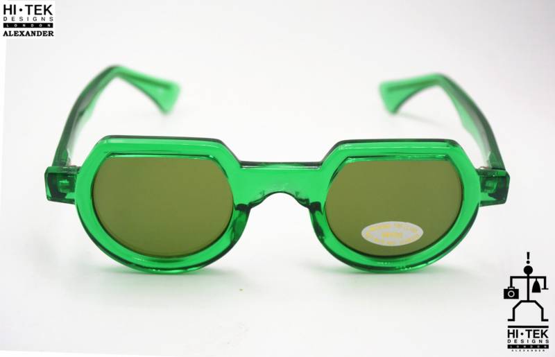 steampunk Red Sonnenbrillen Runder Rahmen, Uv400 Gläser von AlexanderHiTek