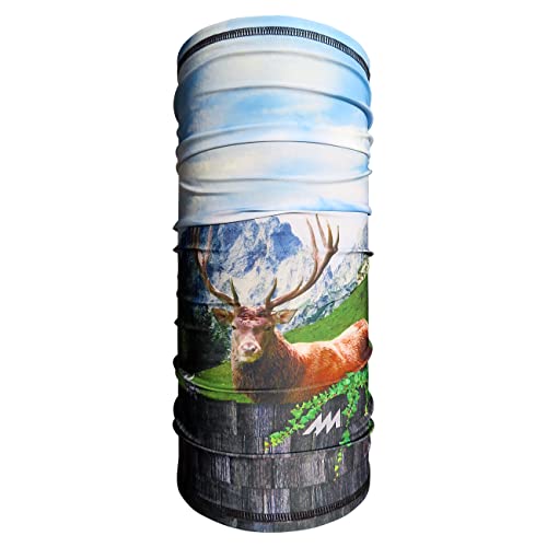 Alexandra Maxa Unisex Multifunktionstuch - Design ÖSTERREICH-BERGE-TRACHT von Alexandra Maxa