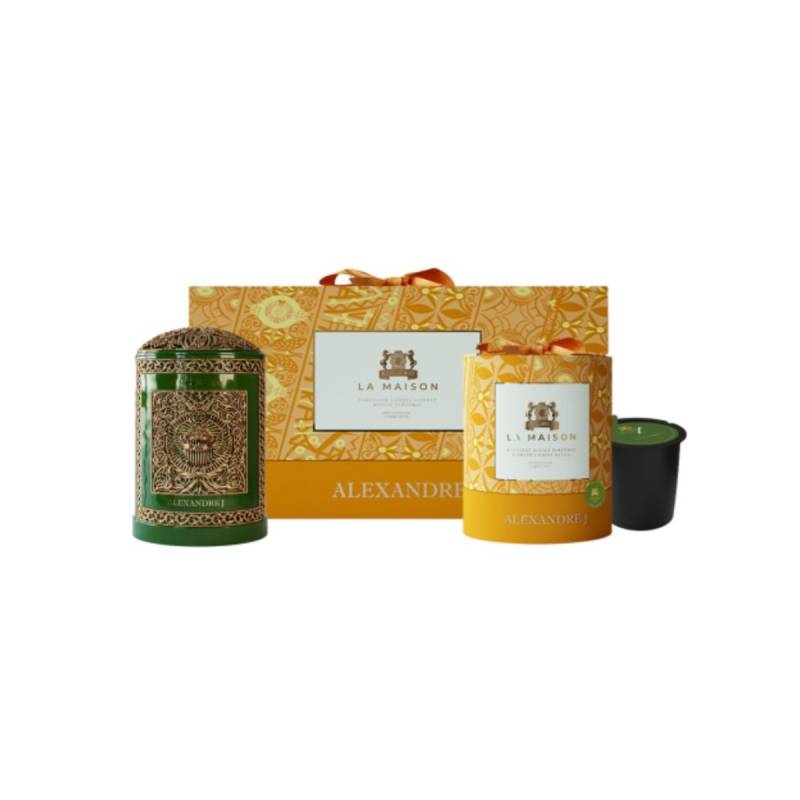 Alexandre.J Candle Set Pale Jade (220 g) von Alexandre J