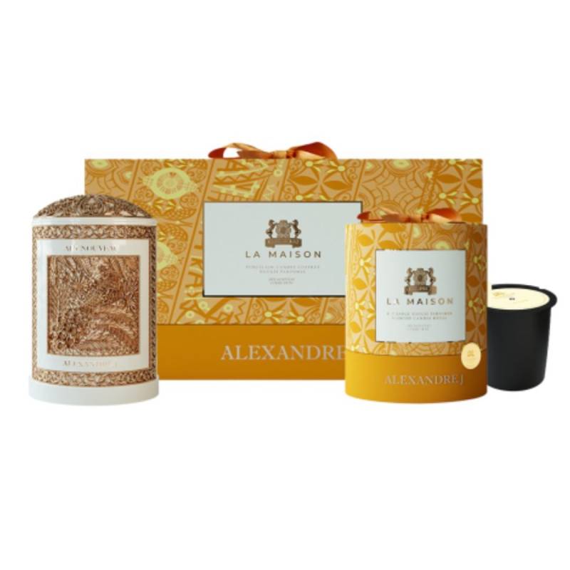 Alexandre.J Candle Set Pure White (220 g) von Alexandre J