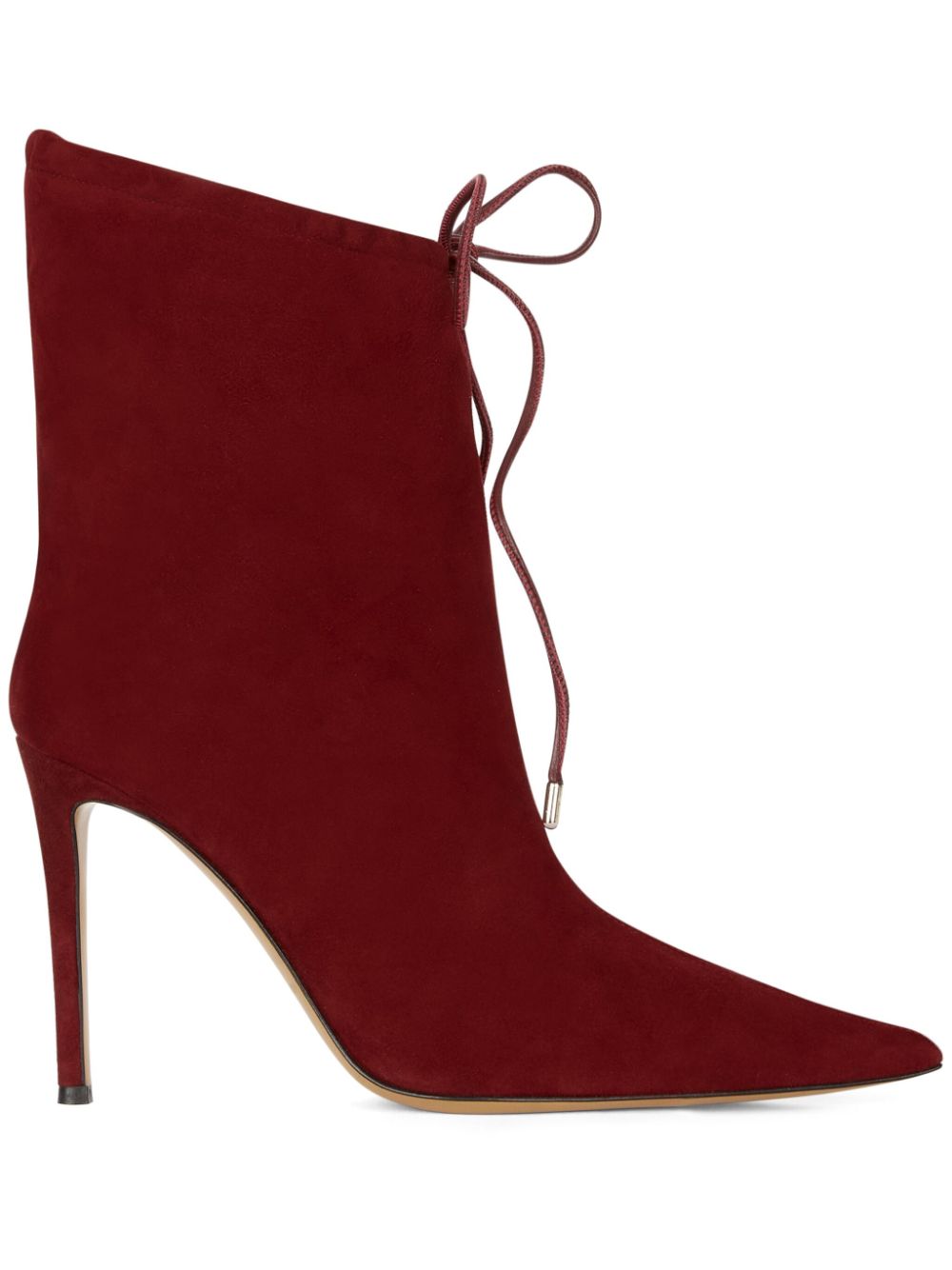 Alexandre Vauthier Stiefel mit spitzer Kappe 105mm - Rot von Alexandre Vauthier