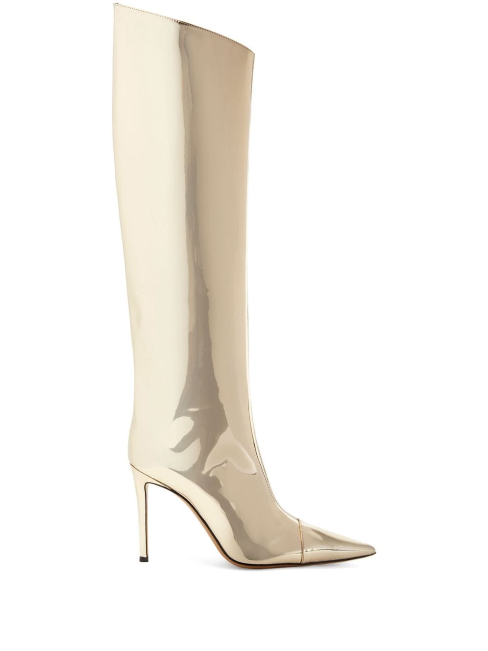 Alexandre Vauthier Alex Stiefel 105mm - Gold von Alexandre Vauthier