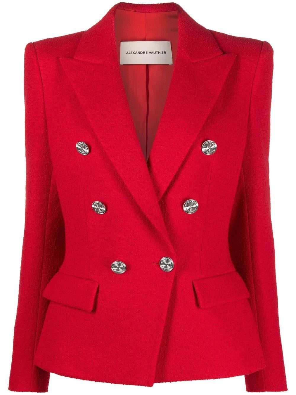 Alexandre Vauthier Doppelreihiger Blazer - Rot von Alexandre Vauthier