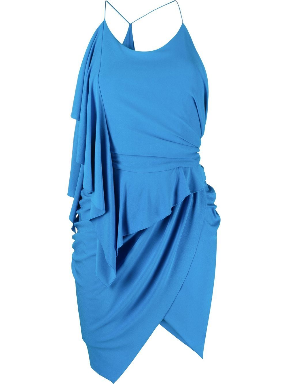 Alexandre Vauthier Minikleid mit drapiertem Design - Blau von Alexandre Vauthier