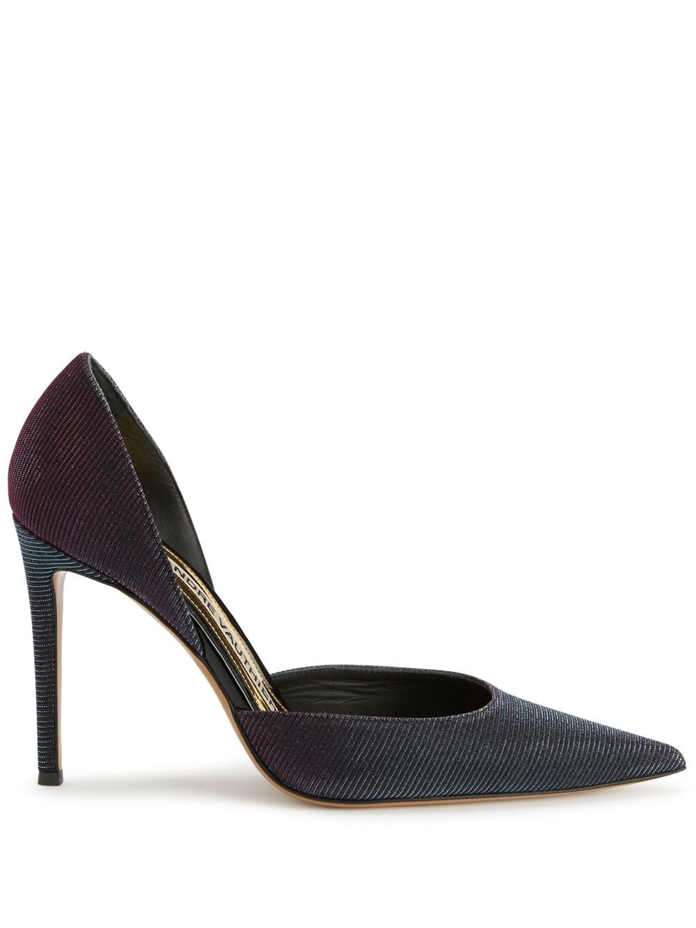 Alexandre Vauthier Pumps mit spitzer Kappe 105mm - Violett von Alexandre Vauthier