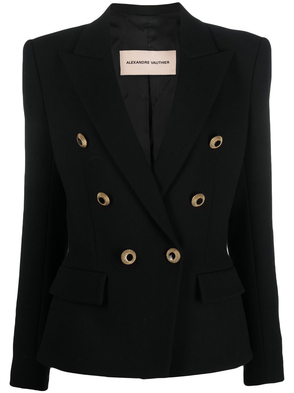 Alexandre Vauthier Doppelreihiger Blazer - Schwarz von Alexandre Vauthier