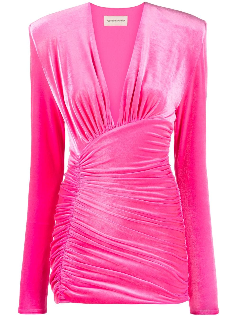 Alexandre Vauthier Midikleid mit Glanz - Rosa von Alexandre Vauthier