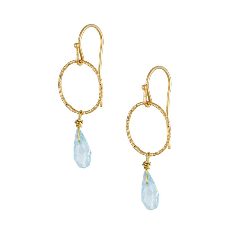 Blautopas Ohrringe - 18K Gold Plated, 925 Silber, Edelstein, November Geburtsstein, Minimalist Ohrringe, Minimal Chic Schmuck Blautopas Ohrringe - 18K Gold Plated, 925 Silber, Edelstein, November Geburtsstein, Minimalist Ohrringe, Minimal Chic Schmuck von AlexandriniJewelry