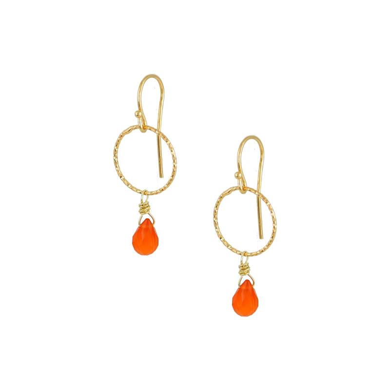 Karneol Ohrringe - 18K Gold Plated, 925 Silber, Orange Edelstein Ohrringe, Juli Birthstone Minimal Chic Schmuck Karneol Ohrringe - 18K Gold Plated, 925 Silber, Orange Edelstein Ohrringe, Juli Birthstone Minimal Chic Schmuck von AlexandriniJewelry