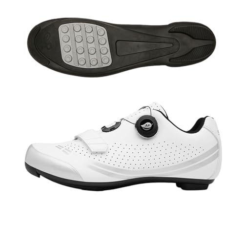 Alexchemia Herren Fahrradschuhe für Damen,atmungsaktive Fahrradschuhe Damen,stylische Rennradschuhe Damen für Radreisen oder Tagestouren,Rennrad Schuhe Draussen,Nylon/Gummisohle,4 Farben(36-47EU) von Alexchemia