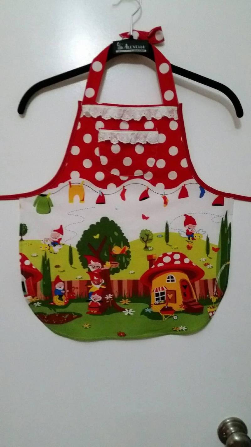 Gnomeville Küchenschürze Für Kinder von Alexenia