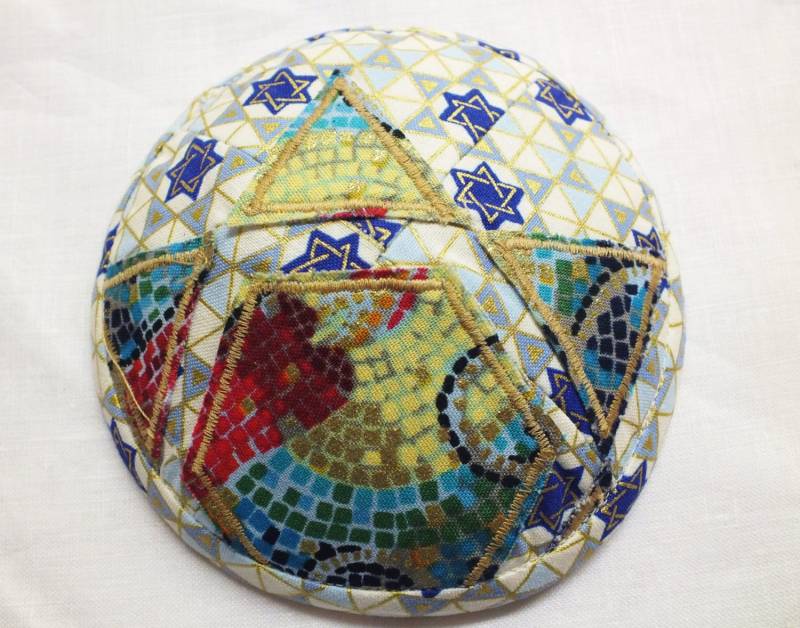 Hanukkah Kerzen Yamaka Kippa - Spende Element, Israel Zu Unterstützen von Alexenia