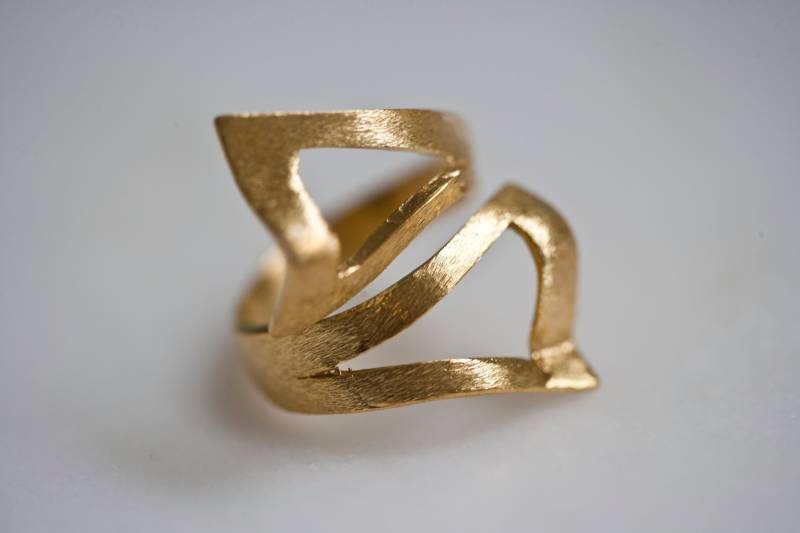 Auffallender Silberring von AlexiaJewelryShop