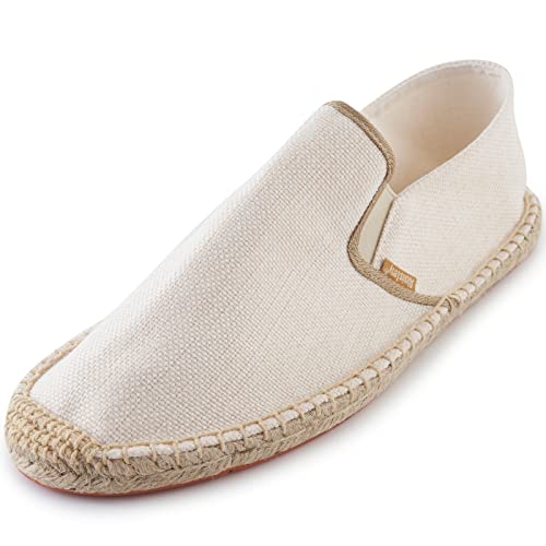 Alexis Leory Klassisch Leinwand Herren Espadrilles Einfarbige Segeltuchschuhe Beige 22ss 41 EU Alexis Leory Klassisch Leinwand Herren Espadrilles Einfarbige Segeltuchschuhe Beige 22ss 41 EU von Alexis Leroy