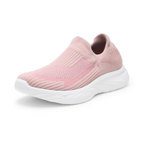 Alexis Leroy Barfußschuhe Damen Laufschuhe Turnschuhe Atmungsaktiv Fitnessschuhe Weich Straßenlaufschuhe Rosa 41 EU von Alexis Leroy
