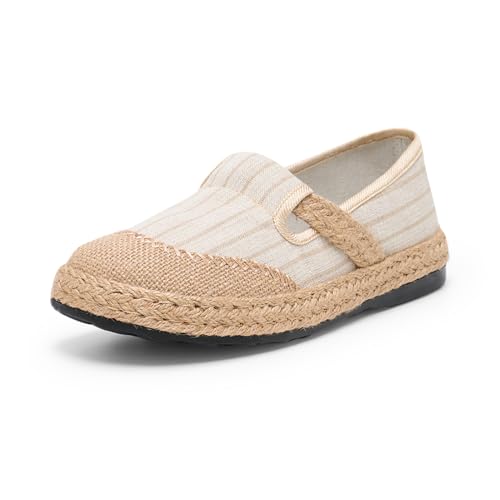 Alexis Leroy Damen Oxford-Basis Alpargata Sackleinen Flacher Bohème Druck Damenschuhe Beige 40 EU Alexis Leroy Damen Oxford-Basis Alpargata Sackleinen Flacher Bohème Druck Damenschuhe Beige 40 EU von Alexis Leroy