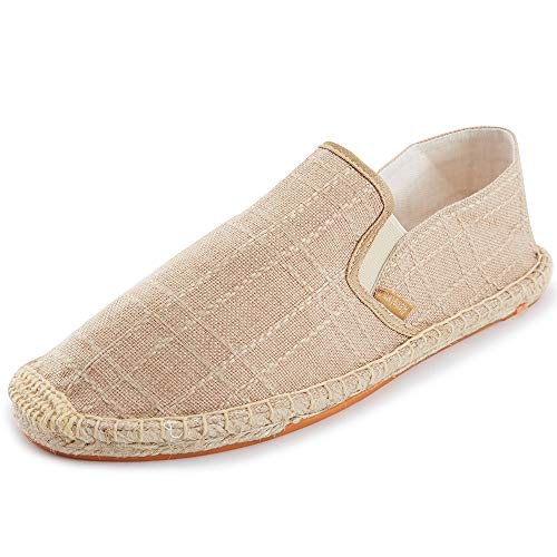 Alexis Leroy Flache Espadrilles aus Segeltuch für Männer Aprikose 41 EU Alexis Leroy Flache Espadrilles aus Segeltuch für Männer Aprikose 41 EU von Alexis Leroy