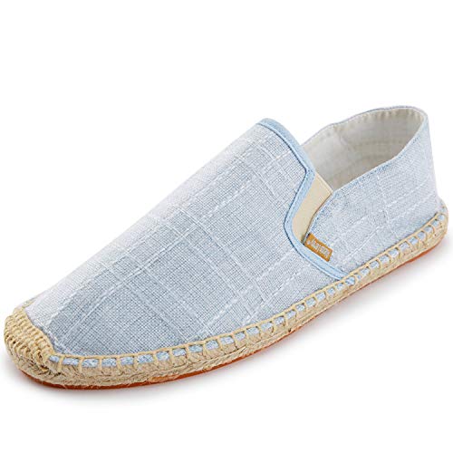 Alexis Leroy Flache Espadrilles aus Segeltuch für Männer Blau 41 EU Alexis Leroy Flache Espadrilles aus Segeltuch für Männer Blau 41 EU von Alexis Leroy