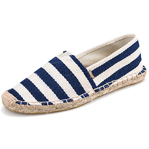 Alexis Leroy Freizeit Streifen Herren Espadrilles Blau 42 EU / 8 UK Alexis Leroy Freizeit Streifen Herren Espadrilles Blau 42 EU / 8 UK von Alexis Leroy