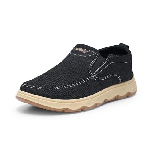 Alexis Leroy Herren Walking Schuhe Freizeitschuhe Outdoor Fitness Schuhe Schwarz 43 EU von Alexis Leroy