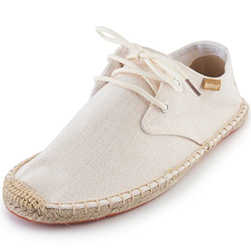 Alexis Leroy Lace Up Herren Espadrilles Einfarbige Segeltuchschuhe Beige 22ss 42 EU Alexis Leroy Lace Up Herren Espadrilles Einfarbige Segeltuchschuhe Beige 22ss 42 EU von Alexis Leroy