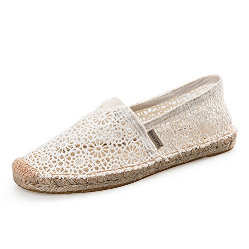 Alexis Leroy Original Classic Damen Espadrilles Weiß 4 UK / 37 EU von Alexis Leroy