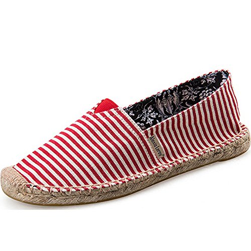 Alexis Leroy Slipper Ballerinas Damen Espadrilles Rot 5 UK / 38 EU von Alexis Leroy