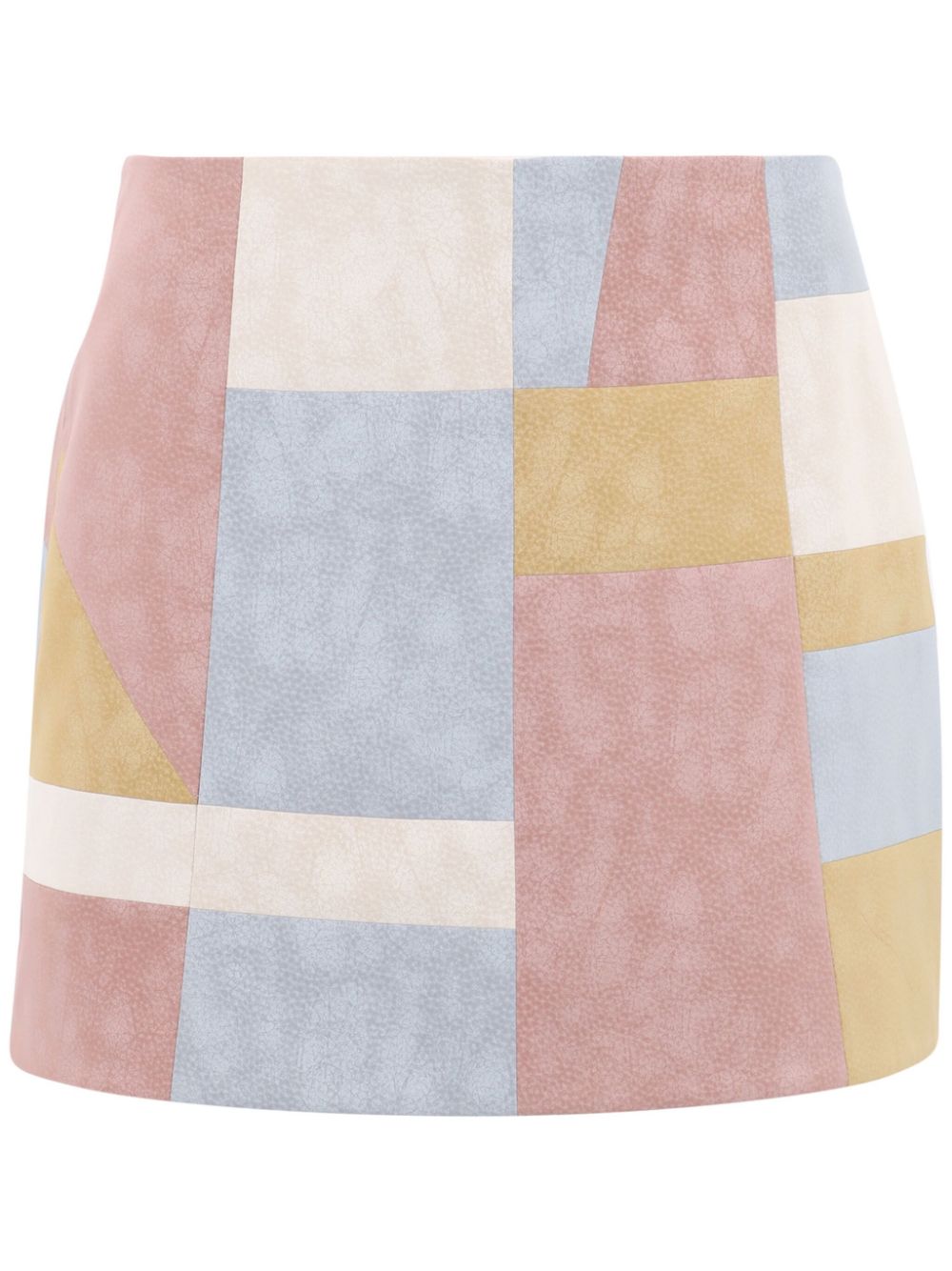 Alexis Toni Patchwork-Minirock - Blau von Alexis