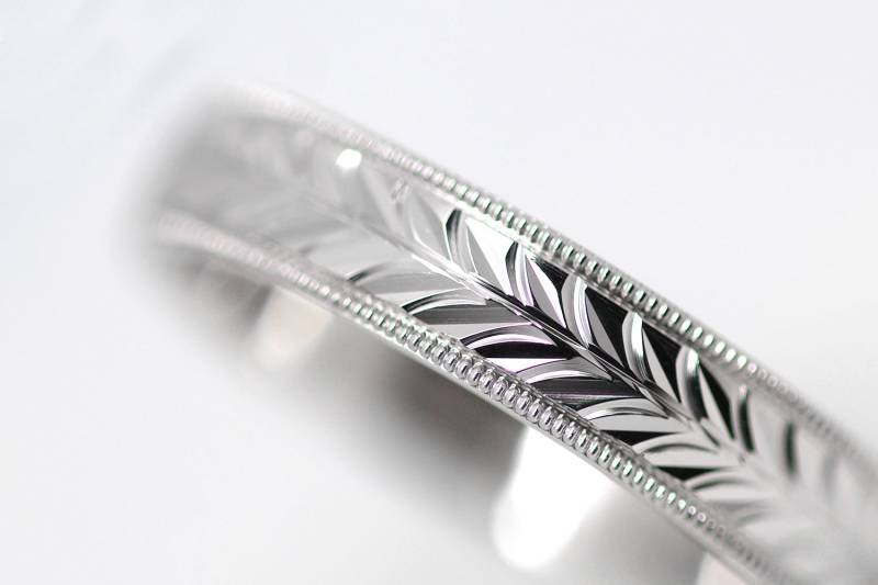 5 Mm Massiver 925 Silber Ehering Für Männer & Frauen, Filigraner Gravierte Trauringe Passende Goldringe 0032 von AlexisTreasury