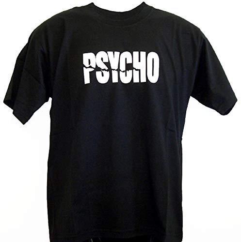 Fun T-Shirt - Psycho- Schwarz S bis XXL (L) von Alfa Company