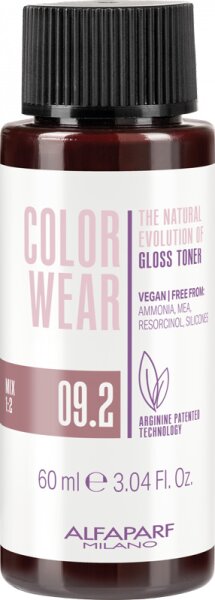 Alfaparf Milano Color Wear Gloss Toner - 09.2 60 ml Alfaparf Milano Color Wear Gloss Toner - 09.2 60 ml von Alfaparf Milano