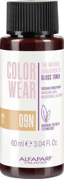 Alfaparf Milano Color Wear Gloss Toner - 09N 60 ml Alfaparf Milano Color Wear Gloss Toner - 09N 60 ml von Alfaparf Milano