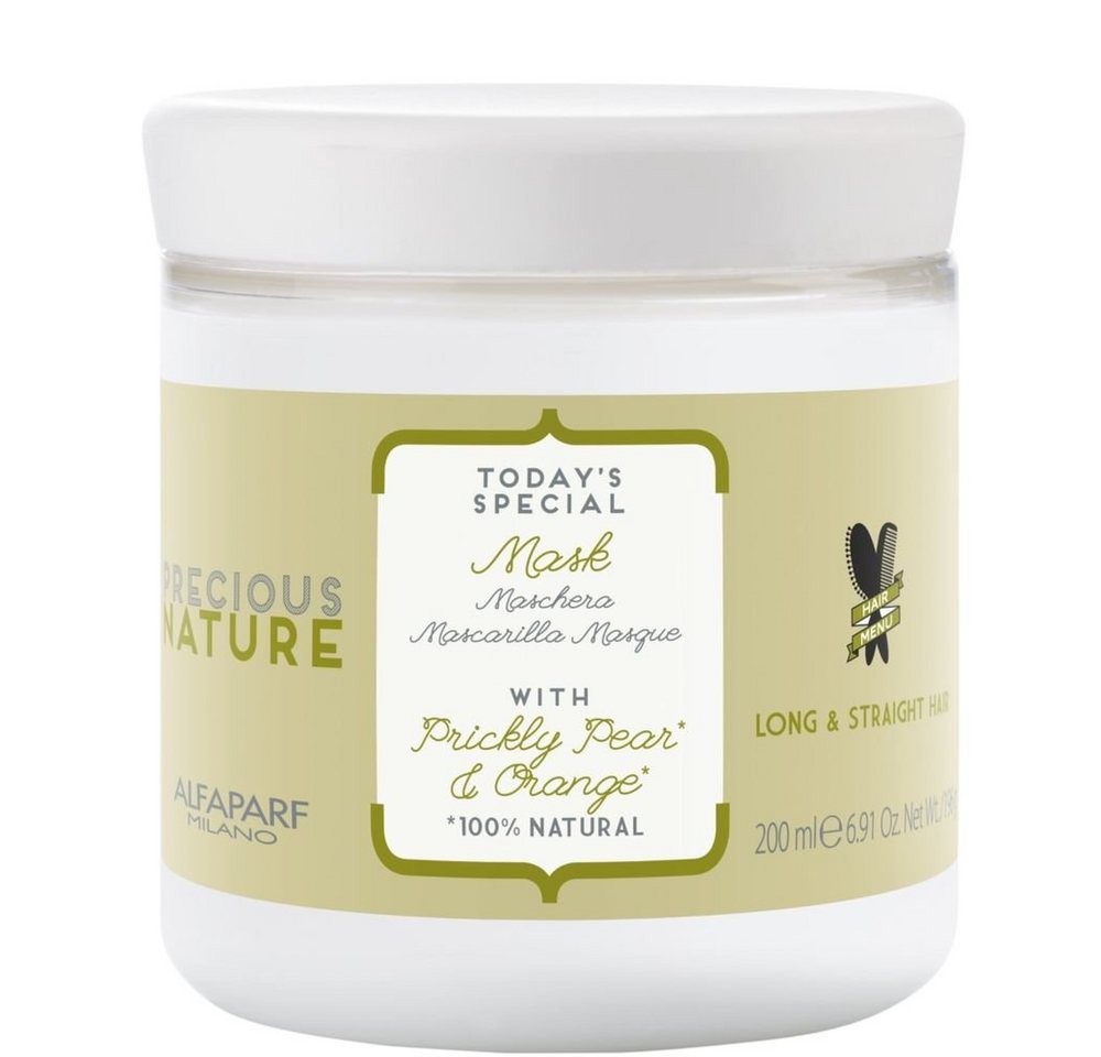 Alfaparf Milano Haarmaske Alfaparf Milano Precious Nature Long & Straight Hair Mask 200 ml von Alfaparf Milano