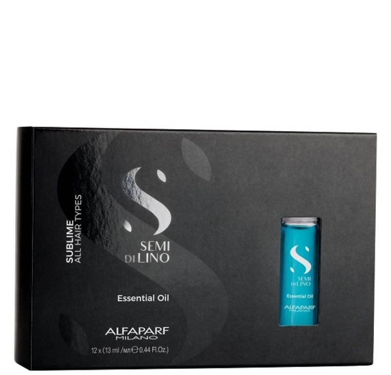 Alfaparf Milano Haaröl Alfaparf Milano Semi Di Lino Sublime Essential Oil 12x13 ml von Alfaparf Milano