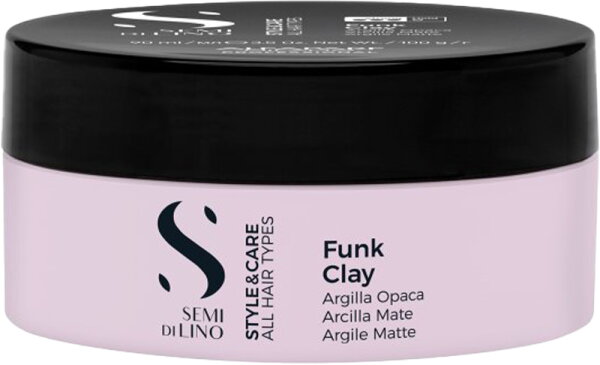 Alfaparf Milano Semi di Lino Style&Care Funk Clay 90 ml von Alfaparf Milano
