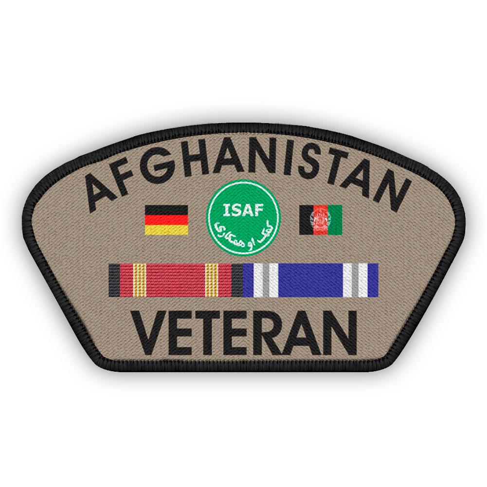 Klett Veteran Patch 12x7cm Bedruckt Afghanistan Isaf Bundeswehr Crest Einsatzband Einsatz Erinnerung || Geschenk Veteranentag 15.6 #44853 von AlfashirtDE