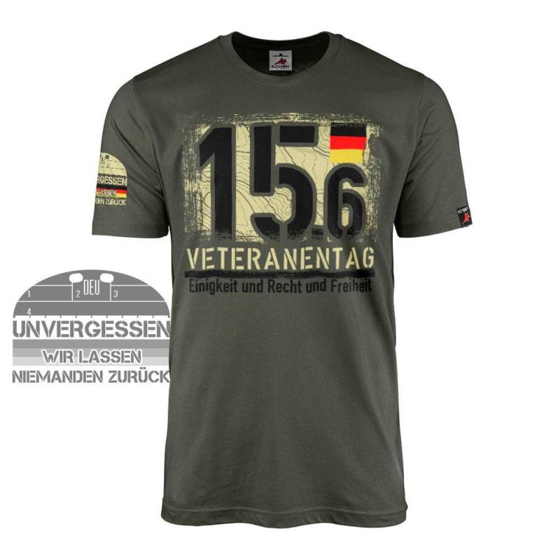 Unvergesen 15.6 Veteranentag Bundeswehr Deutschland Respekt T Shirt #45287 von AlfashirtDE