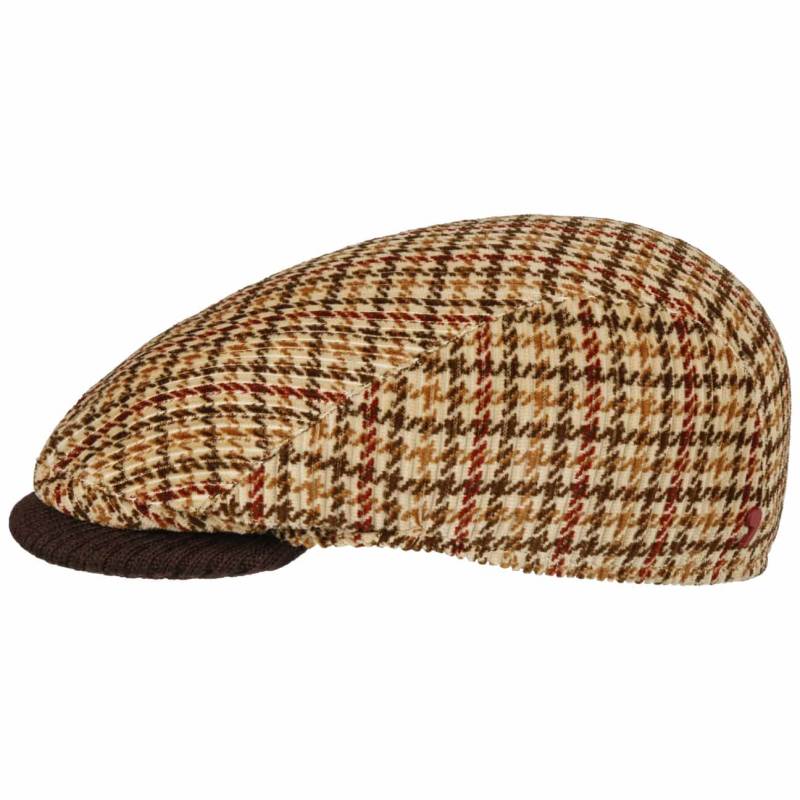 4 Panel Houndstooth Flatcap by Alfonso DEste von Alfonso DEste