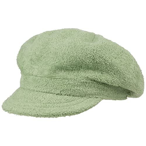 Alfonso D’Este Terrycloth Ballonmütze Schirmmütze Schildmütze Baker-Boy-Mütze Damen - Made in Italy mit Schirm, Futter Sommer Frühling-Sommer - One Size Mint von Alfonso D’Este