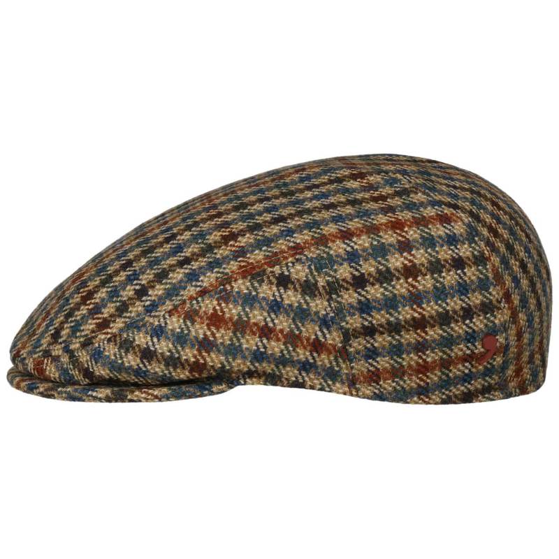 Fine Check Wool Flatcap by Alfonso D'Este von Alfonso DEste