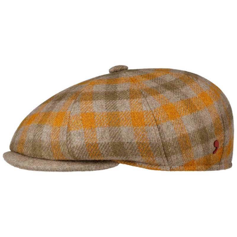 Napoli Wool Check Flatcap by Alfonso D'Este von Alfonso DEste