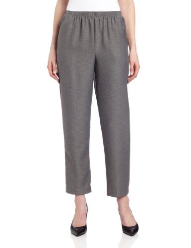 Alfred Dunner Damen Rundum elastische Taille Polyester Kurze Schlupfhose Unterhose, grau, 38 Zierlich Alfred Dunner Damen Rundum elastische Taille Polyester Kurze Schlupfhose Unterhose, grau, 38 Zierlich von Alfred Dunner