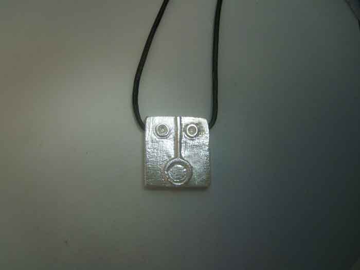 Maya-Tzolkin-Sterlingsilber 925-Anhänger Siegel Sternzeichen-Symbol Sun Kin Ahau Halskette Oder Heiliger Kalender-Juwel Siegel-Glyphe von Algaba