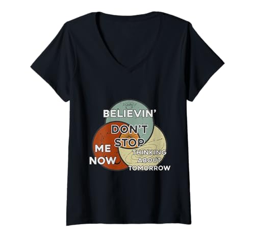 Damen Venn Diagramm Don't Stop Algebra Mathematik Lustig T-Shirt mit V-Ausschnitt Damen Venn Diagramm Don't Stop Algebra Mathematik Lustig T-Shirt mit V-Ausschnitt von Algebra Math Lover Tips